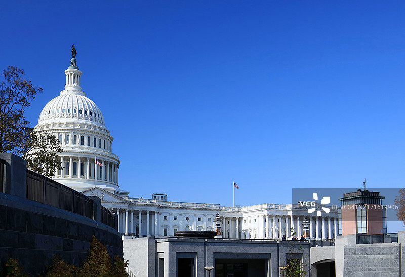 美国国会大厦——美国华盛顿特区国会山图片素材