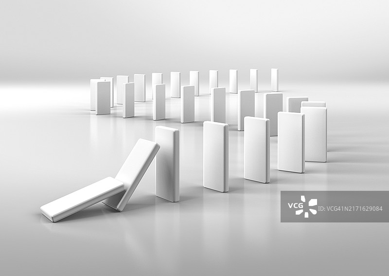 3D多米诺骨牌玩具图片素材
