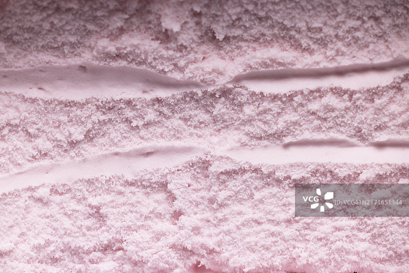 草莓冰淇淋特写图片素材