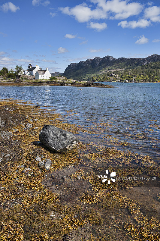 从普洛克顿眺望卡伦湖，苏格兰高地图片素材