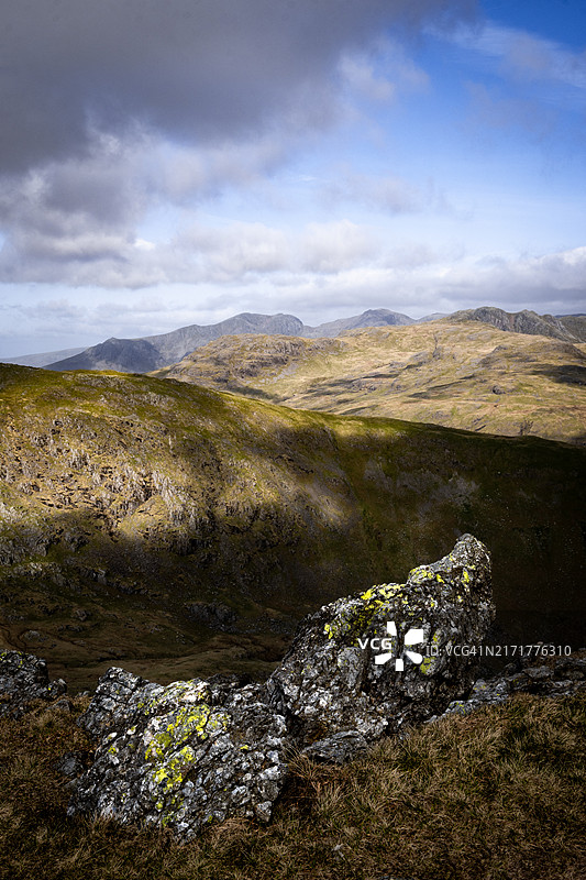 天空下的风景如画的景观图片素材