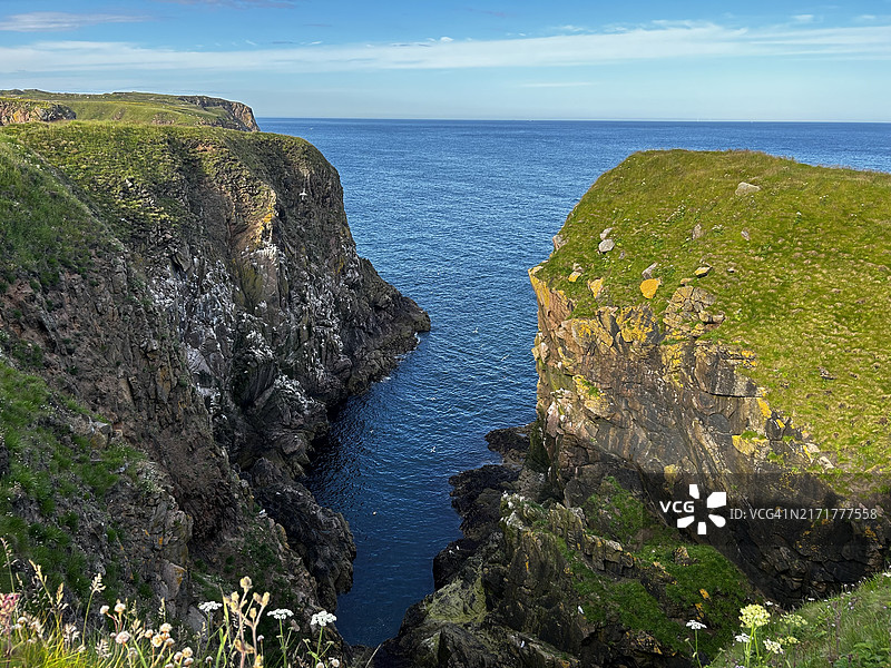 英国彼得黑德海景图片素材