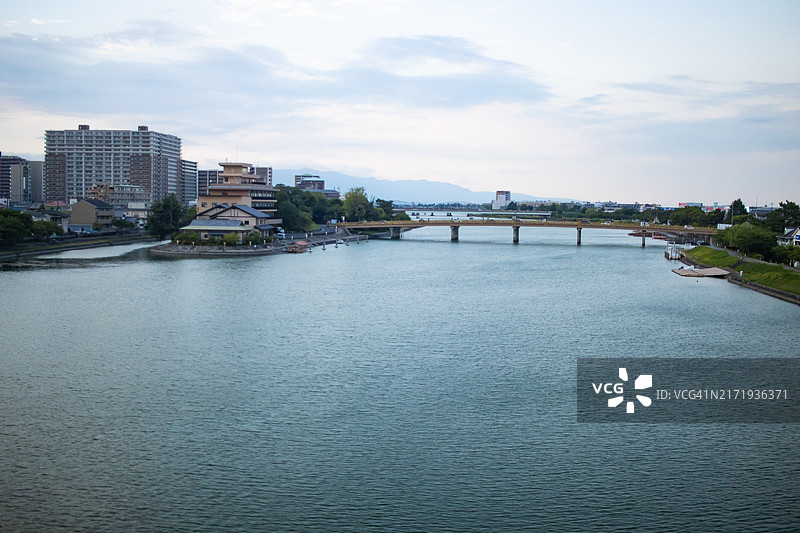 滋贺大津濑田唐桥图片素材