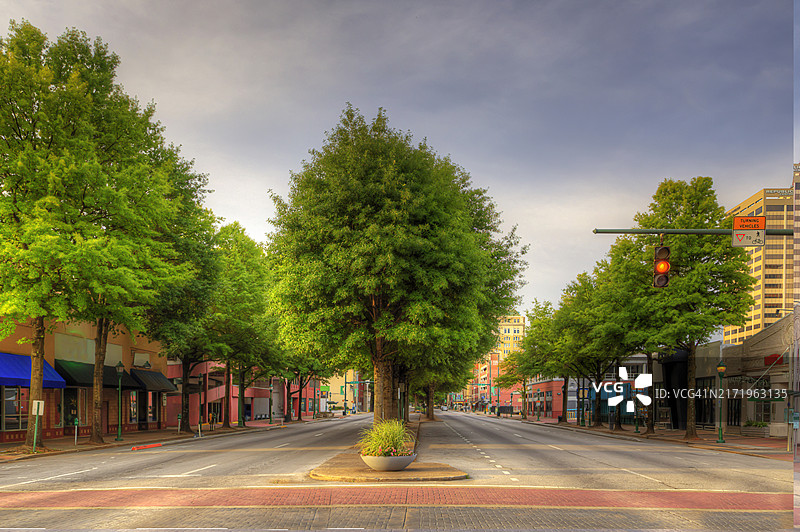 宽街人行横道图片素材