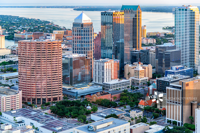 现代坦帕市中心图片素材