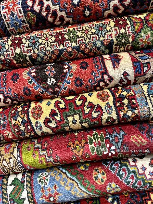 精美的伊朗地毯图片素材