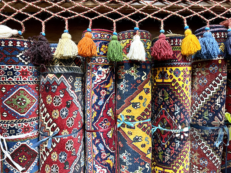 精美的伊朗地毯图片素材