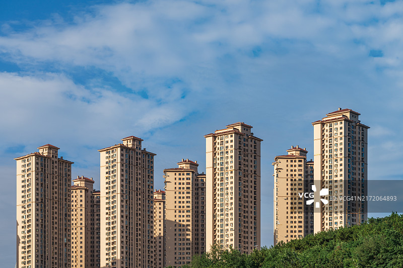 现代住宅建筑景色图片素材