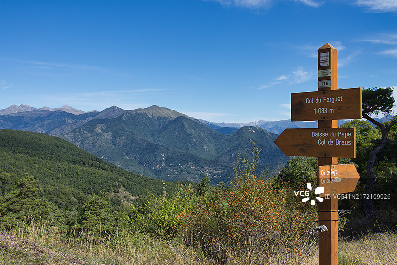 法国南阿尔卑斯山图片素材