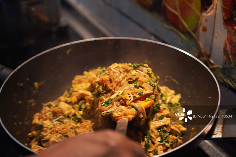 铁板炒面图片素材