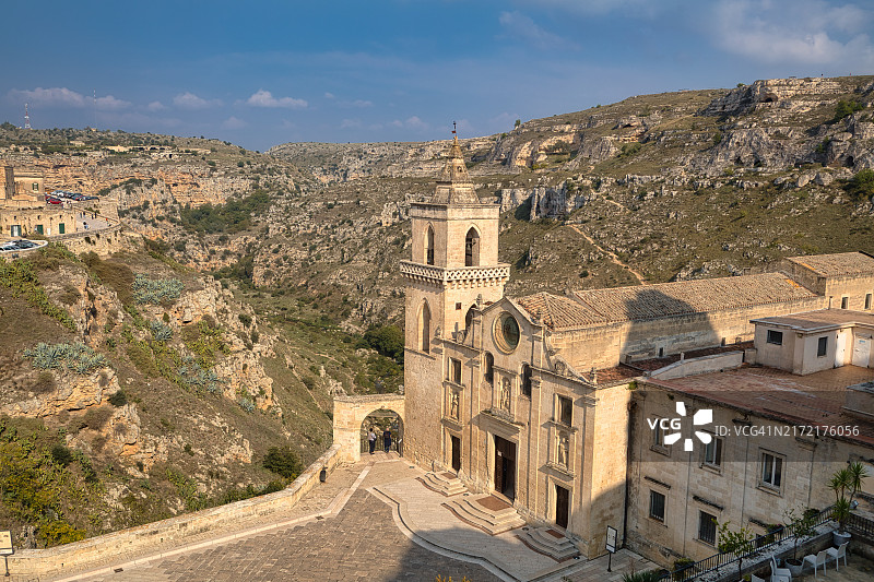 马泰拉圣彼得和圣保罗教堂图片素材