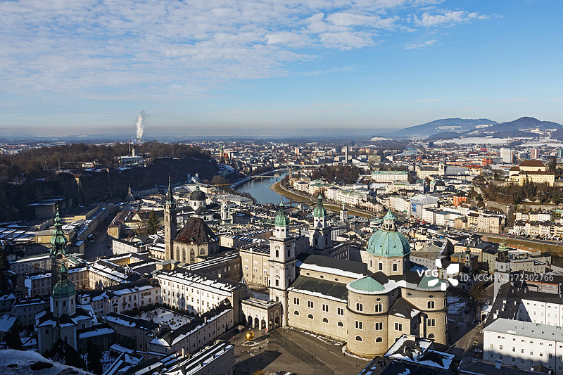 萨尔茨堡老城区（奥地利）图片素材