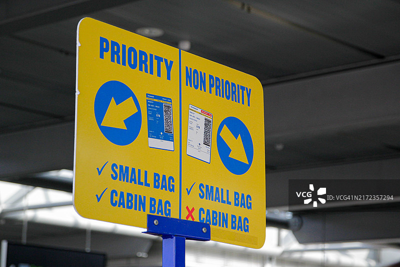 优先与非优先标志图片素材