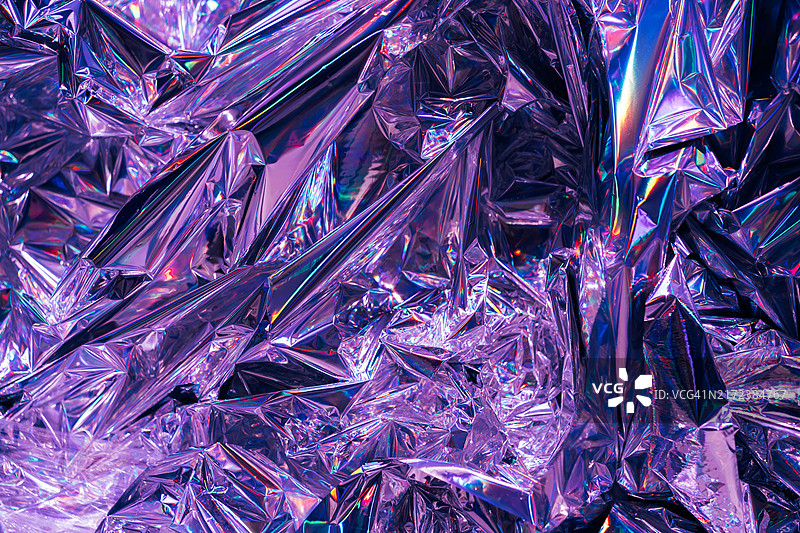 紫色金属箔抽象背景图片素材