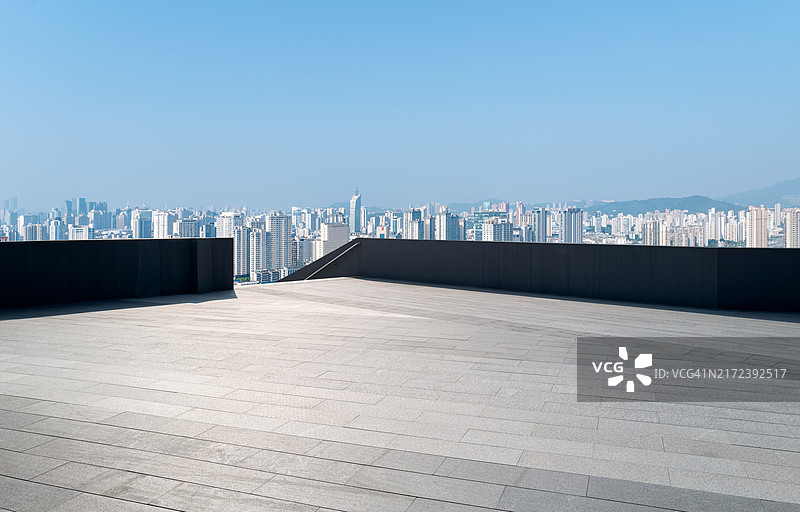 城市中的露台图片素材