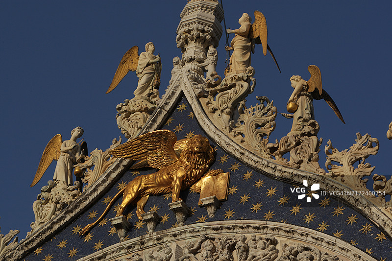 意大利威尼斯圣马可大教堂图片素材