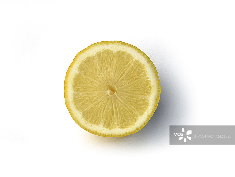 半个柠檬图片素材