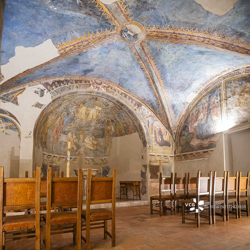 圣安德烈亚教堂，洗礼堂或救世主小教堂图片素材