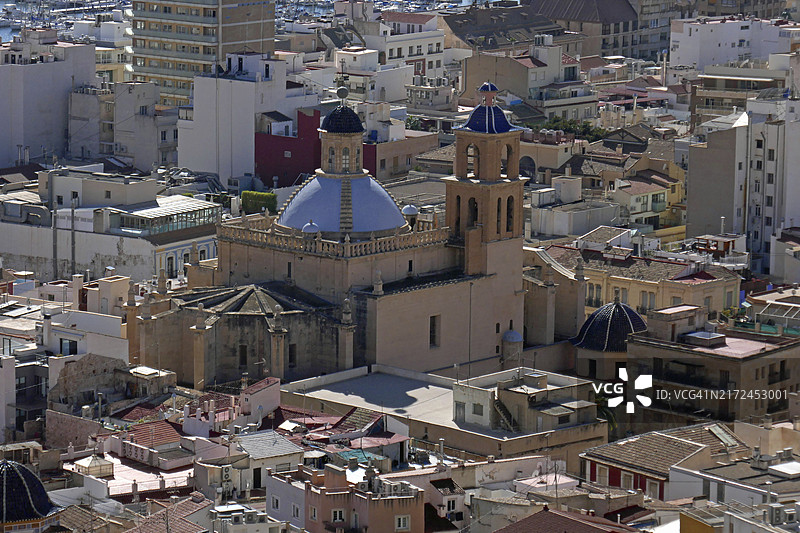 阿利坎特圣尼古拉斯·德·巴里大教堂图片素材