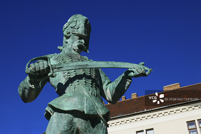 布达佩斯勇敢的骠骑兵纪念碑图片素材