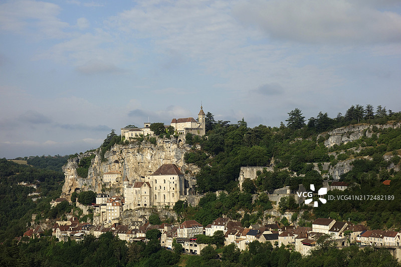 法国罗卡马杜尔图片素材