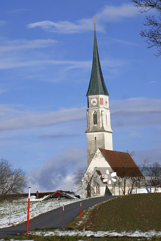 基尔希赖特圣母升天教堂图片素材