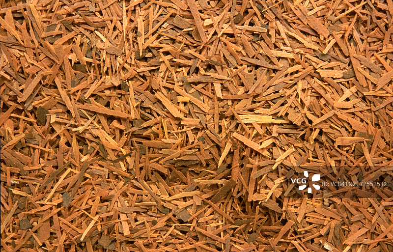 拉帕乔茶，从拉帕乔树的内皮制备，印加人欣赏其疗效图片素材