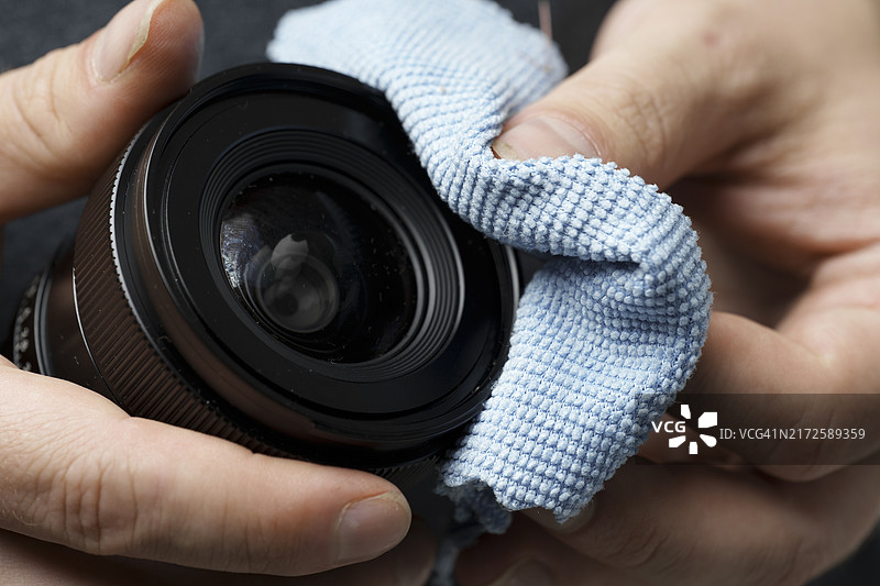 镜头和相机的清洁与保养图片素材