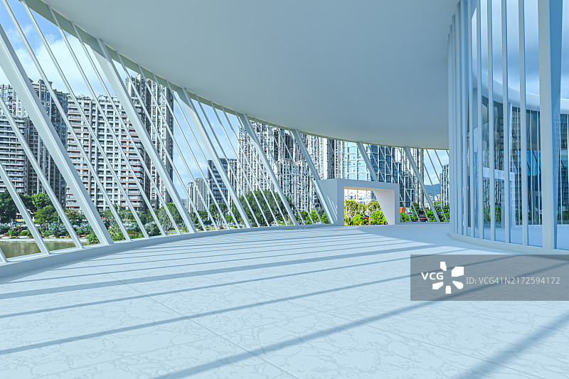 建筑内部空间3D渲染图片素材