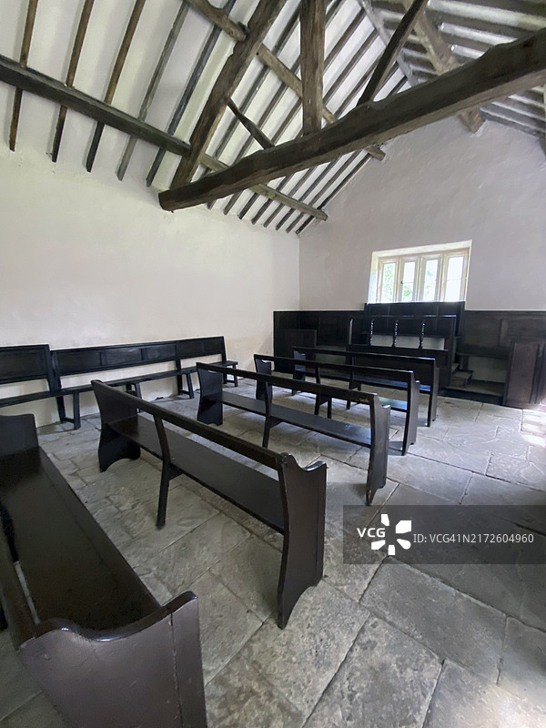 位于英国约克郡阿丁厄姆的费尔菲尔德朋友聚会所图片素材