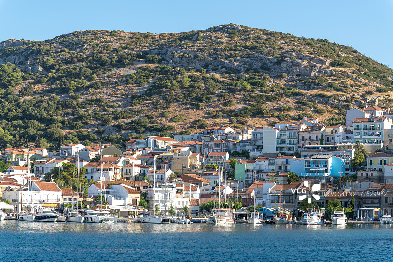 希腊萨摩斯岛的毕达哥利翁图片素材