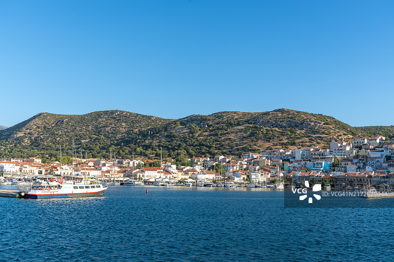 希腊萨摩斯岛的毕达哥利翁图片素材