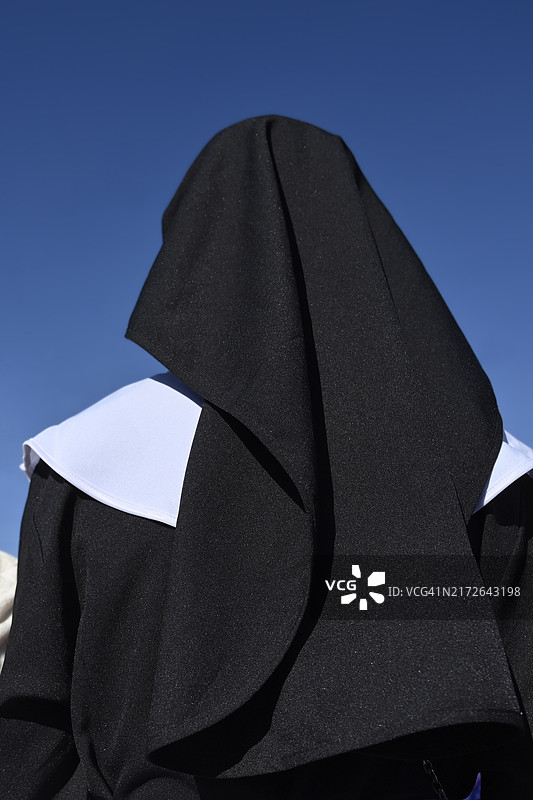 修女照片符号图片素材