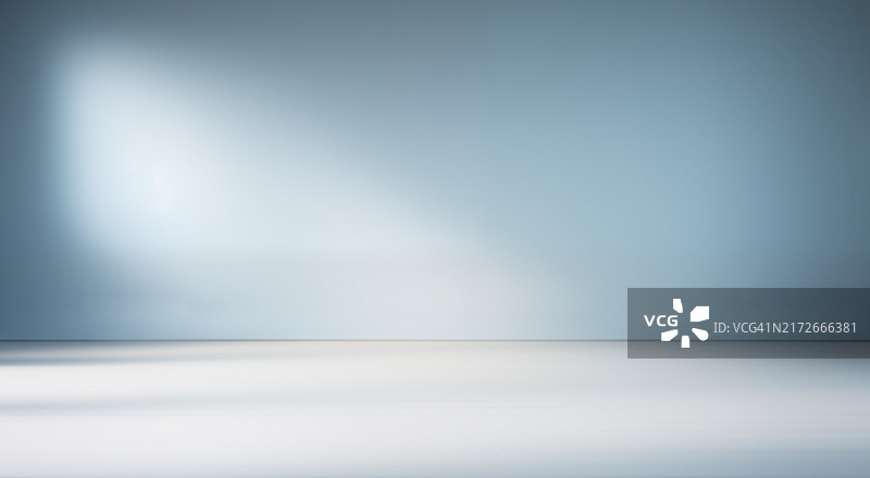 带窗户阴影的空旷工作室房间图片素材