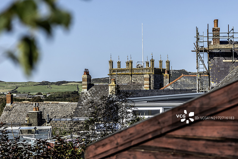 圣大卫大教堂的塔楼图片素材