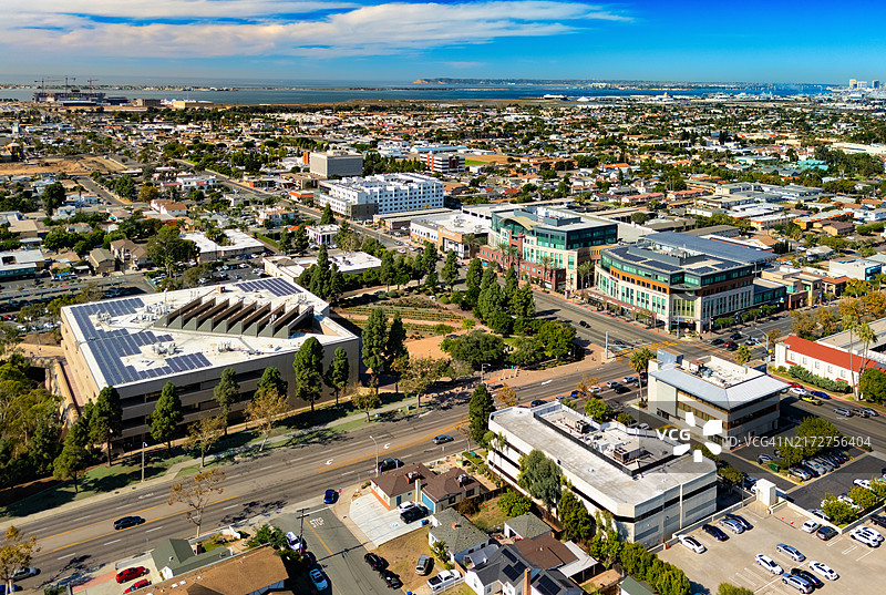 丘拉维斯塔航拍图片素材