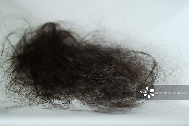 水槽里的头发图片素材