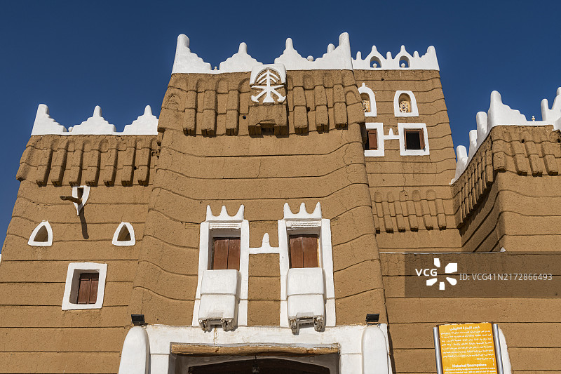 纳季兰沙特阿拉伯王国的阿马拉历史宫殿，纳季兰堡图片素材