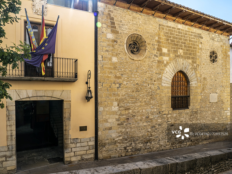 西班牙卡斯特利翁莫雷利亚市政厅图片素材