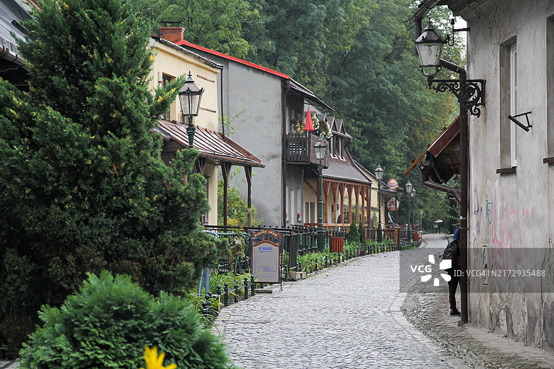 波兰切申普日科帕街图片素材