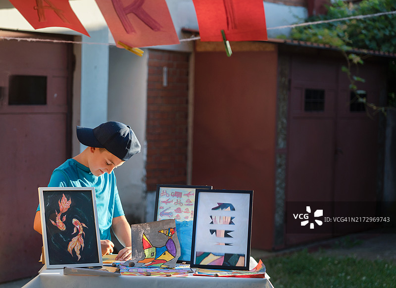 艺术品庭院促销图片素材