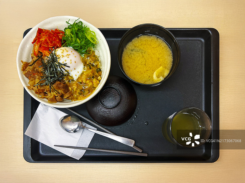 中国台湾风味米饭套餐图片素材