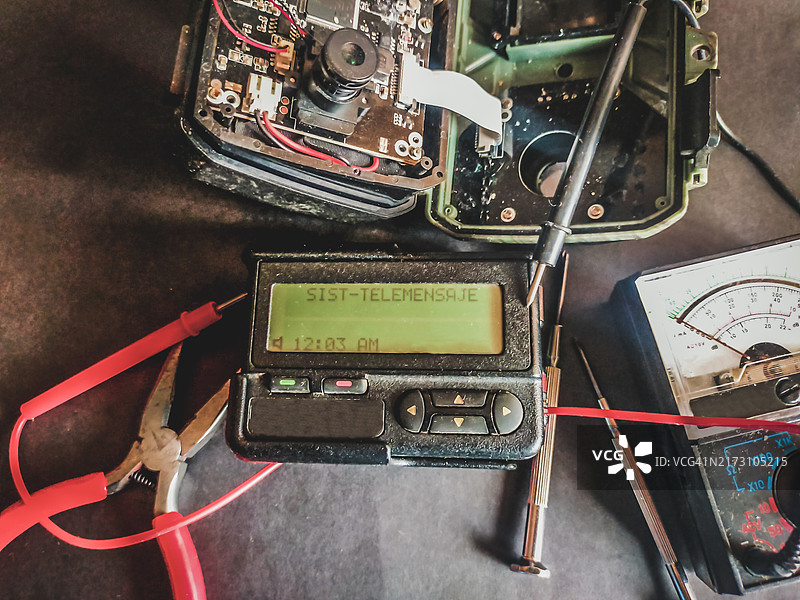 寻呼机维修图片素材