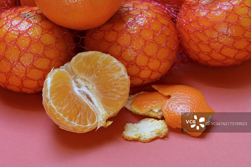 西班牙产克莱门汀橘子，奥里品种图片素材