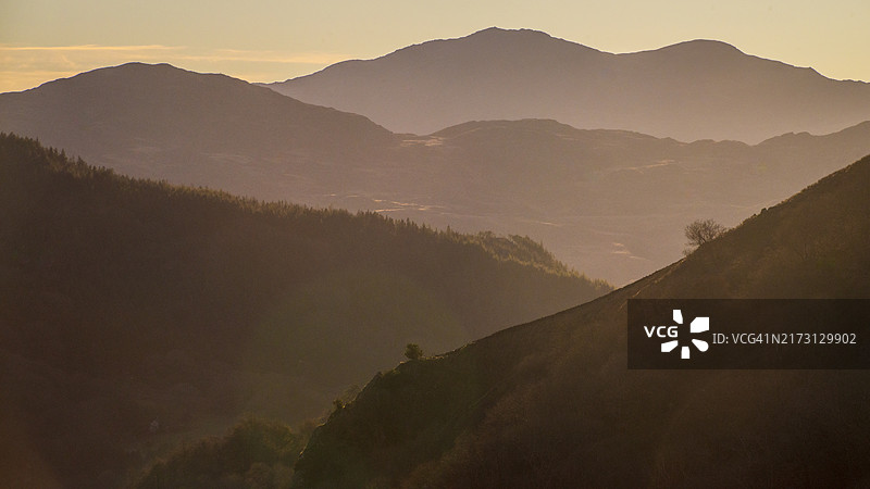 秋季山色图片素材
