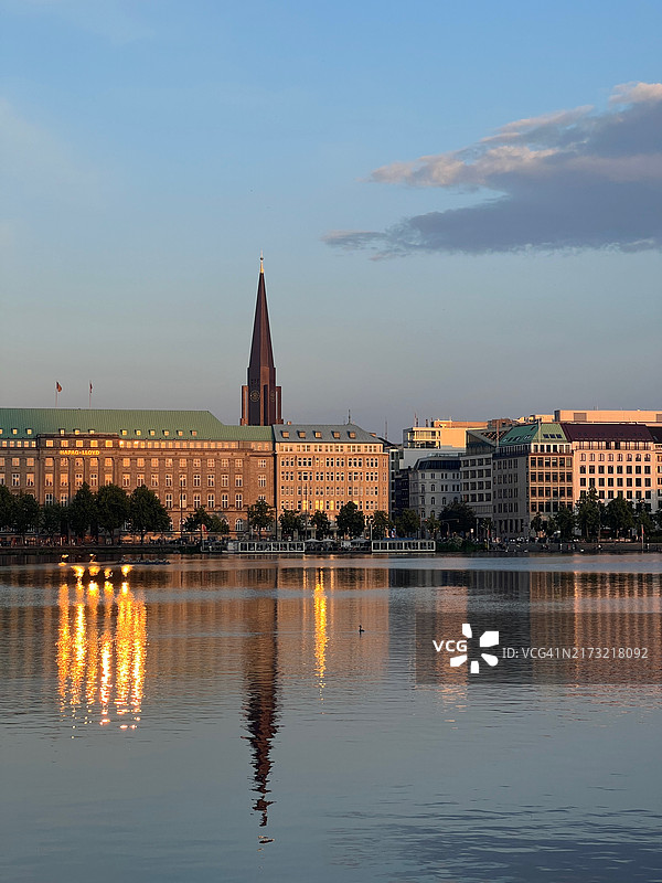 德国汉堡海滨建筑景观图片素材