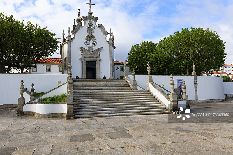 葡萄牙米尼奥维亚纳堡痛苦圣母小教堂图片素材