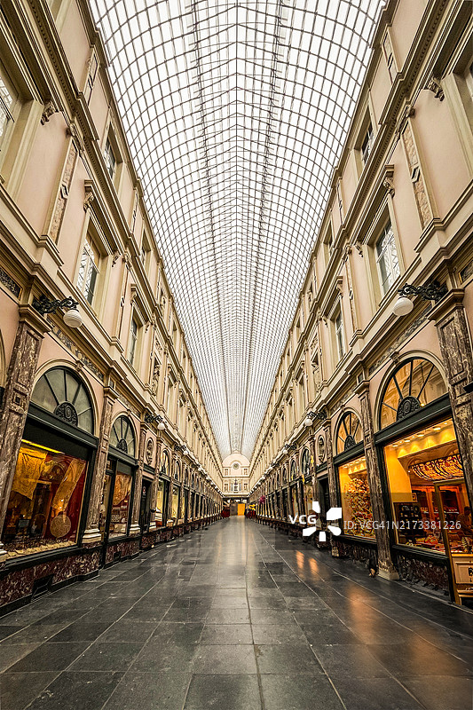 圣休伯特皇家拱廊街图片素材