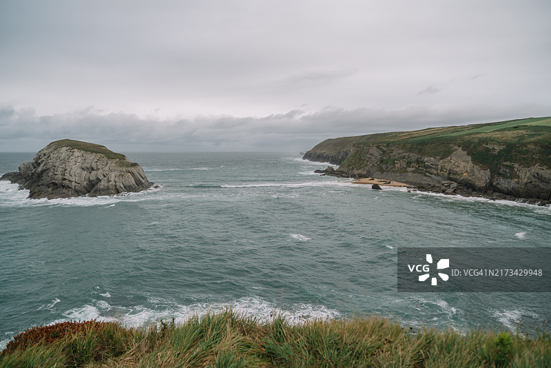 海洋与天空的美丽景色图片素材