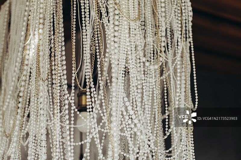 奢华婚礼悬挂花环图片素材